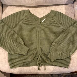 Army Green SO sweater
